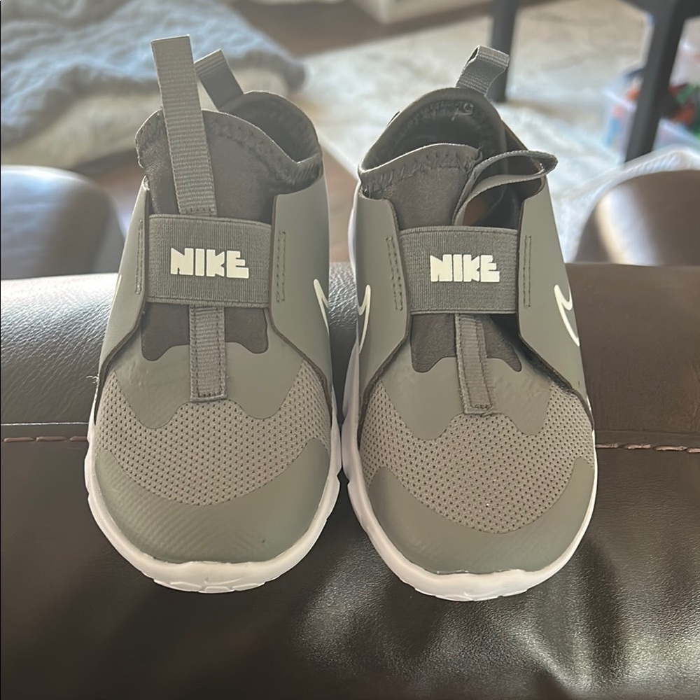 Nike Kids Gray Slip-On Shoes